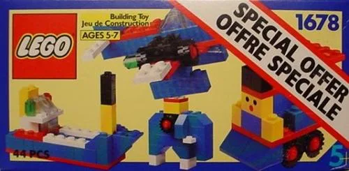 Dans le même style que le LEGO Set de construction de base - format d'essai (1678-1) | Brick Broker