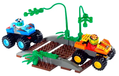 Dans le même style que le LEGO Tornade Zéro et Roche chaude (4595-1) | Brick Broker