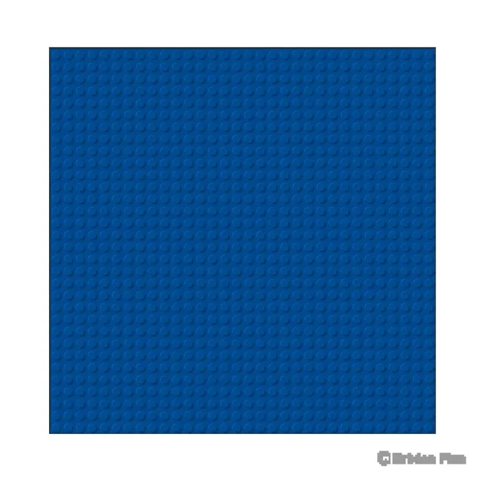 BRIXIES Plaque de base bleue 32 x 32 tenons (BRIXIES-225.009) - prix | Brick Broker