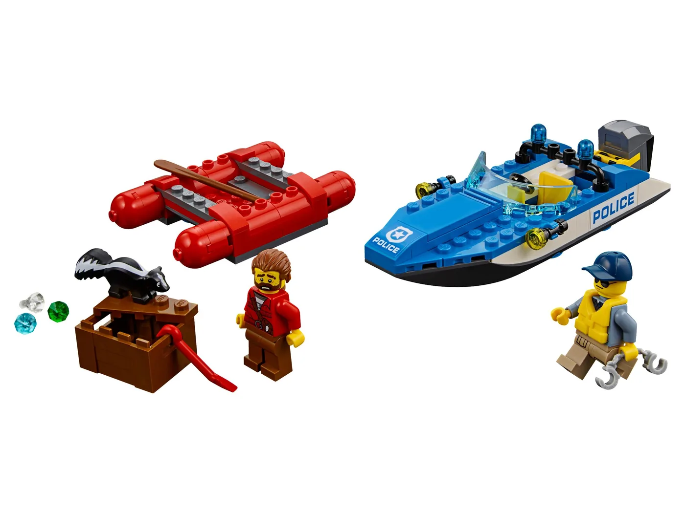 Dans le même style que le LEGO La fuite en rivière sauvage (60176-1) | Brick Broker