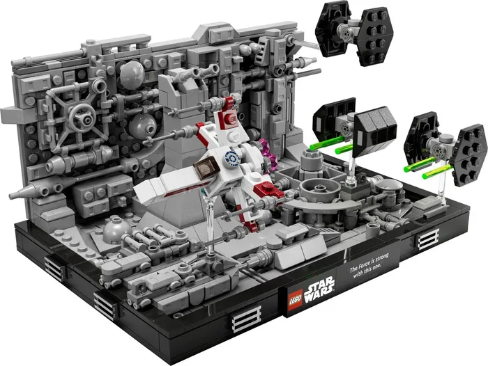LEGO 75329 Diorama de la poursuite dans la tranchée de l'Étoile de la Mort - prix | Brick Broker