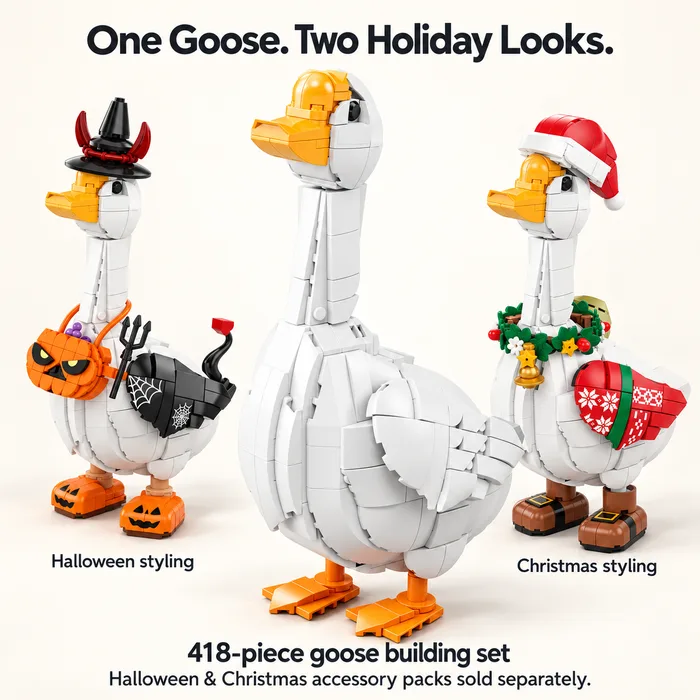 Jaki Porch Goose Building Set (JAK-KJ083) - prix | Brick Broker