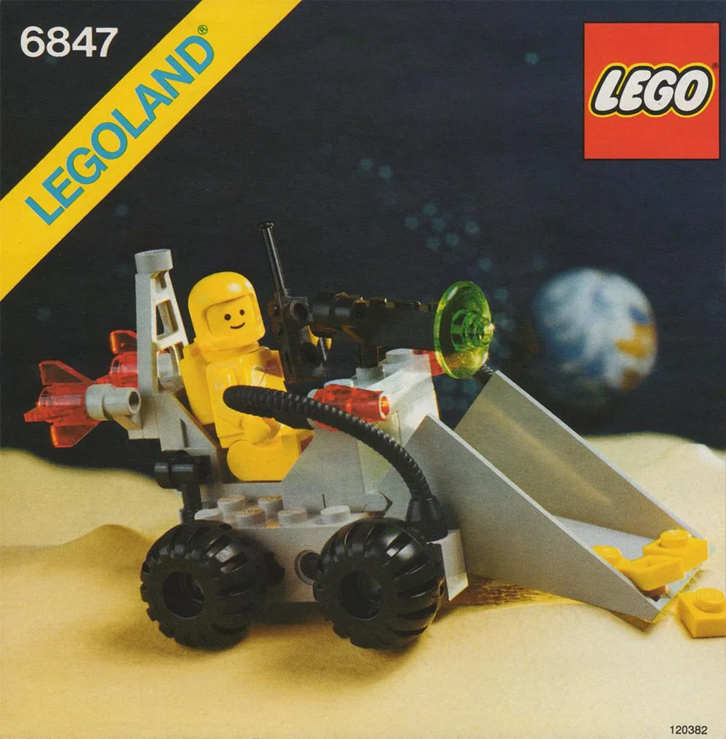 Dans le même style que le LEGO Bulldozer spatial (6847-1) | Brick Broker