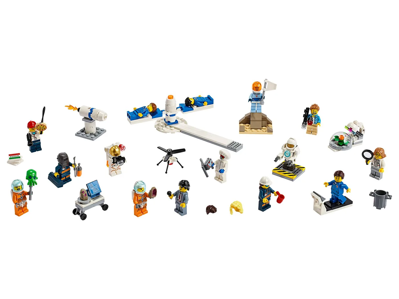 Dans le même style que le LEGO Ensemble de minifigurines - La recherche et le développement spatial (60230-1) | Brick Broker