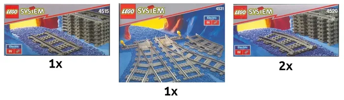 LEGO Kit de Piste Spécial (K4520-1) - prix | Brick Broker