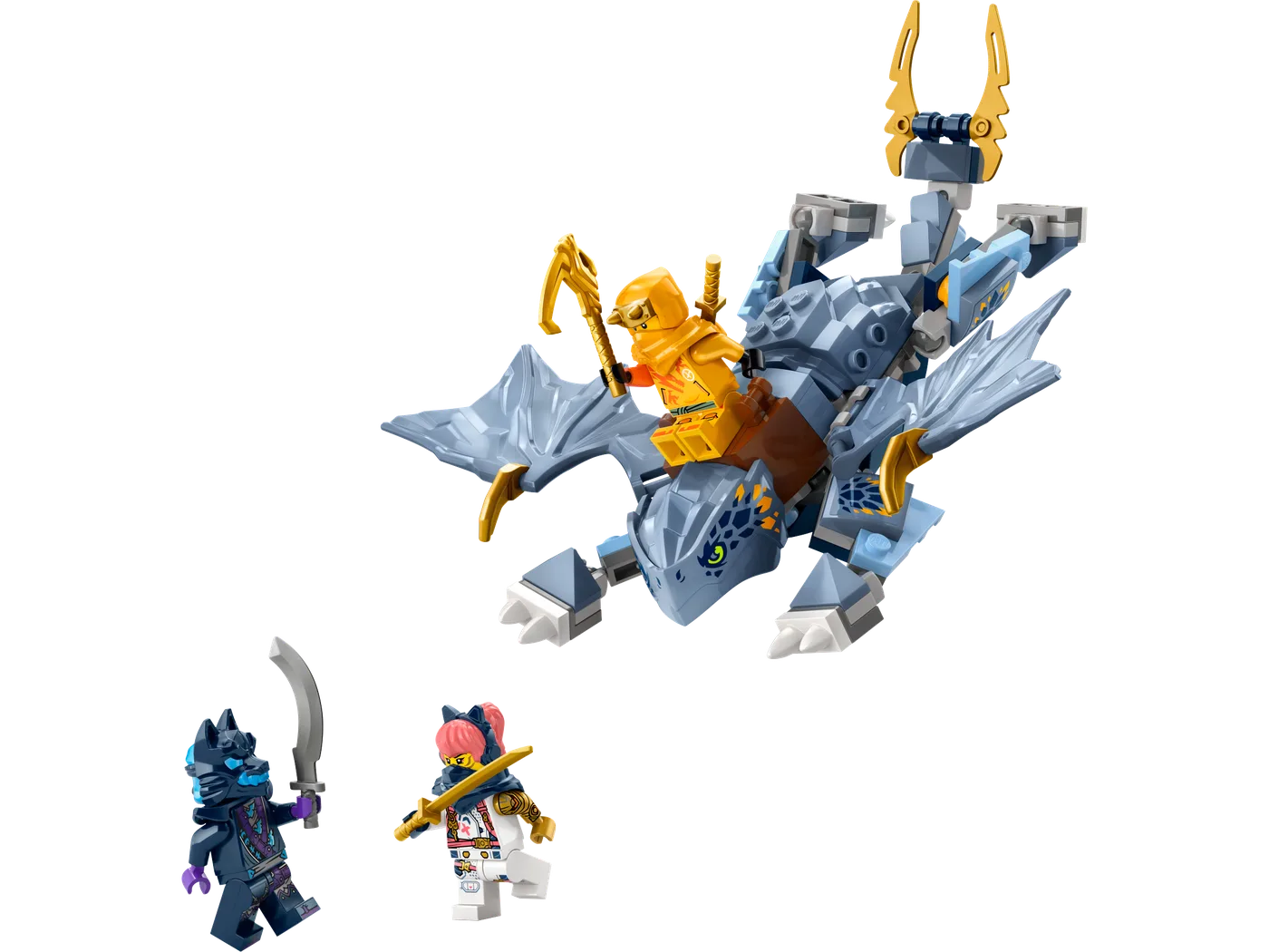 Dans le même style que le LEGO Riyu le jeune dragon (71810-1) | Brick Broker