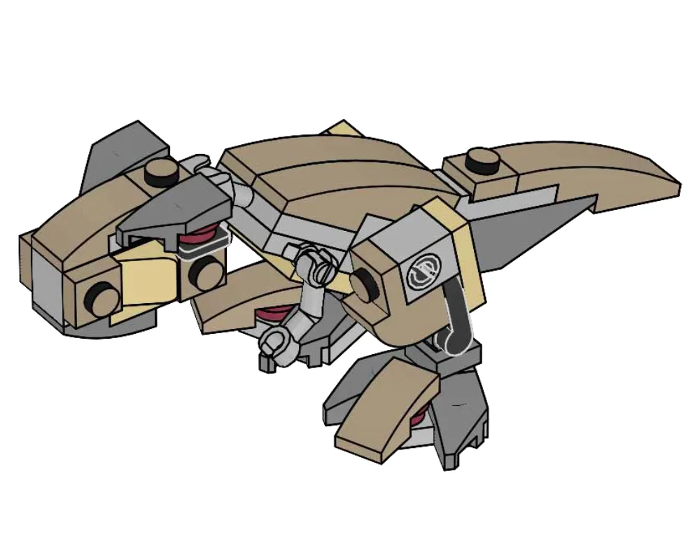 Dans le même style que le LEGO Tyrannosaure Rex (122218-1) | Brick Broker