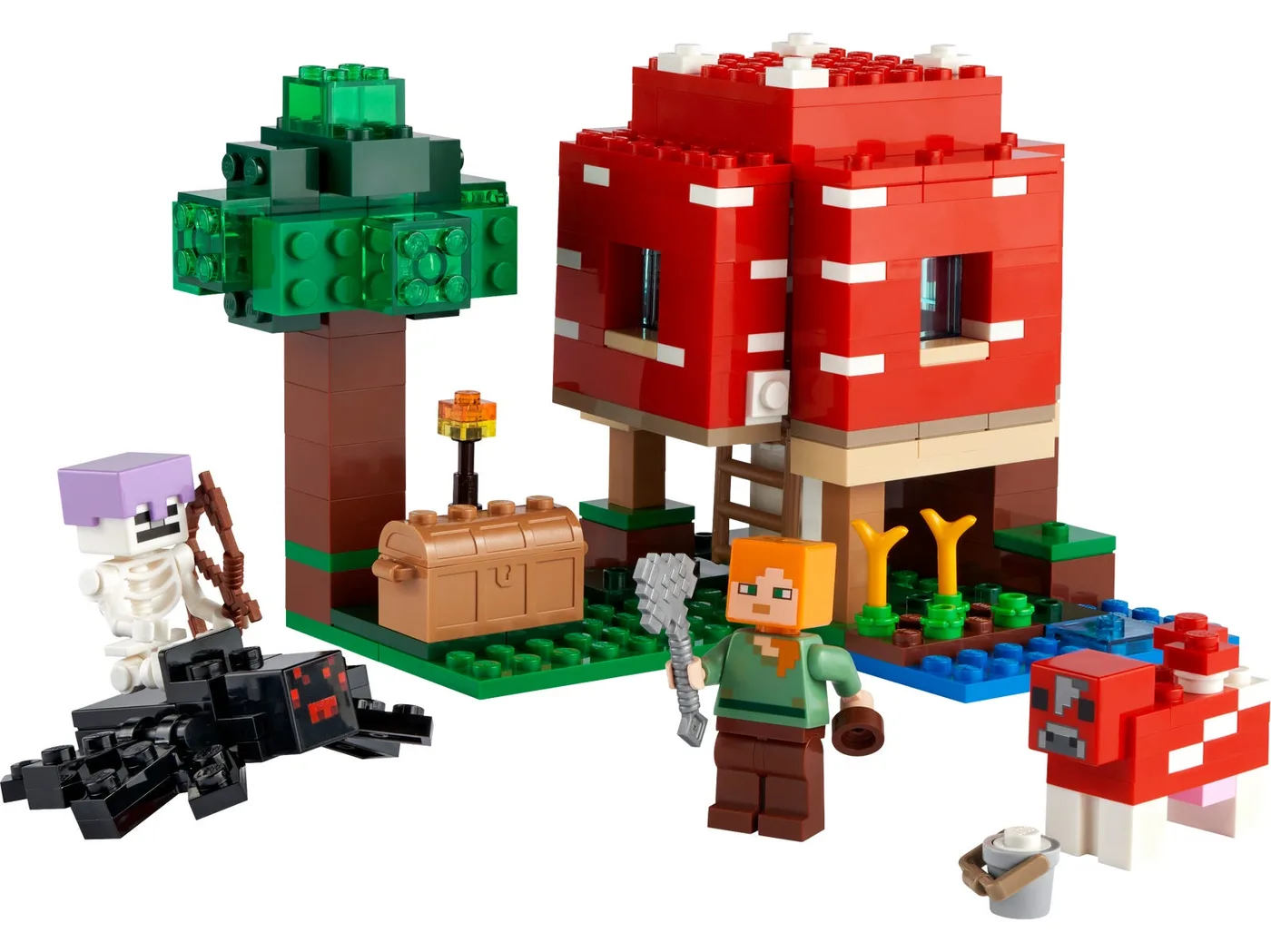 Dans le même style que le LEGO La Maison Champignon (21179-1) | Brick Broker