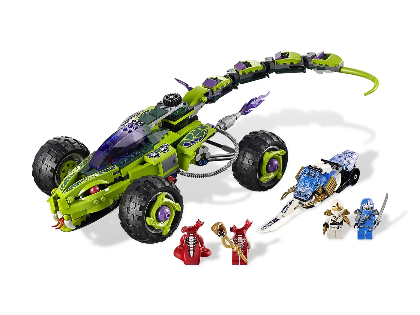 Dans le même style que le LEGO L'embuscade du camion Fangpyre (9445-1) | Brick Broker