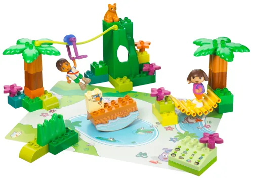 Dans le même style que le LEGO L'aventure avec les animaux de Dora et Diego (7333-1) | Brick Broker