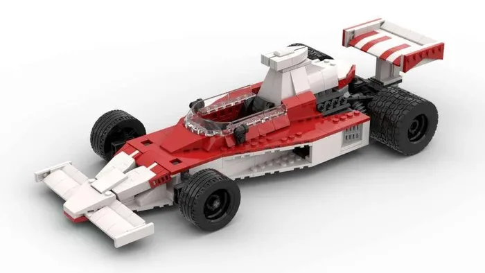 BlueBrixx 1974 Formula Racer blanc/rouge (BB-103394) - prix | Brick Broker