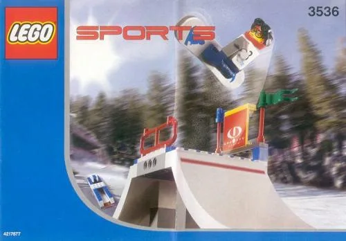 Dans le même style que le LEGO Compétition de snowboard Big Air (3536-1) | Brick Broker