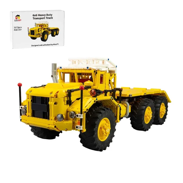 LesDiy 6x6 Heavy-Duty Transport Truck (LESDIY-6759928) - prix | Brick Broker