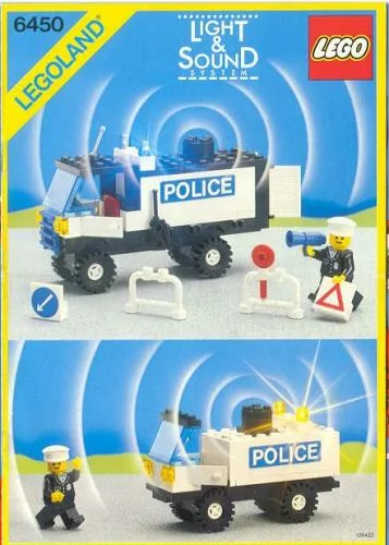 Dans le même style que le LEGO Camion de police mobile (6450-1) | Brick Broker