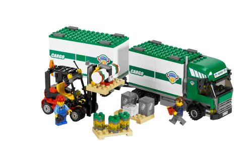 Dans le même style que le LEGO Camion et Chariot Élévateur (7733-1) | Brick Broker