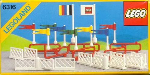 Dans le même style que le LEGO Drapeaux et clôtures (6316-1) | Brick Broker