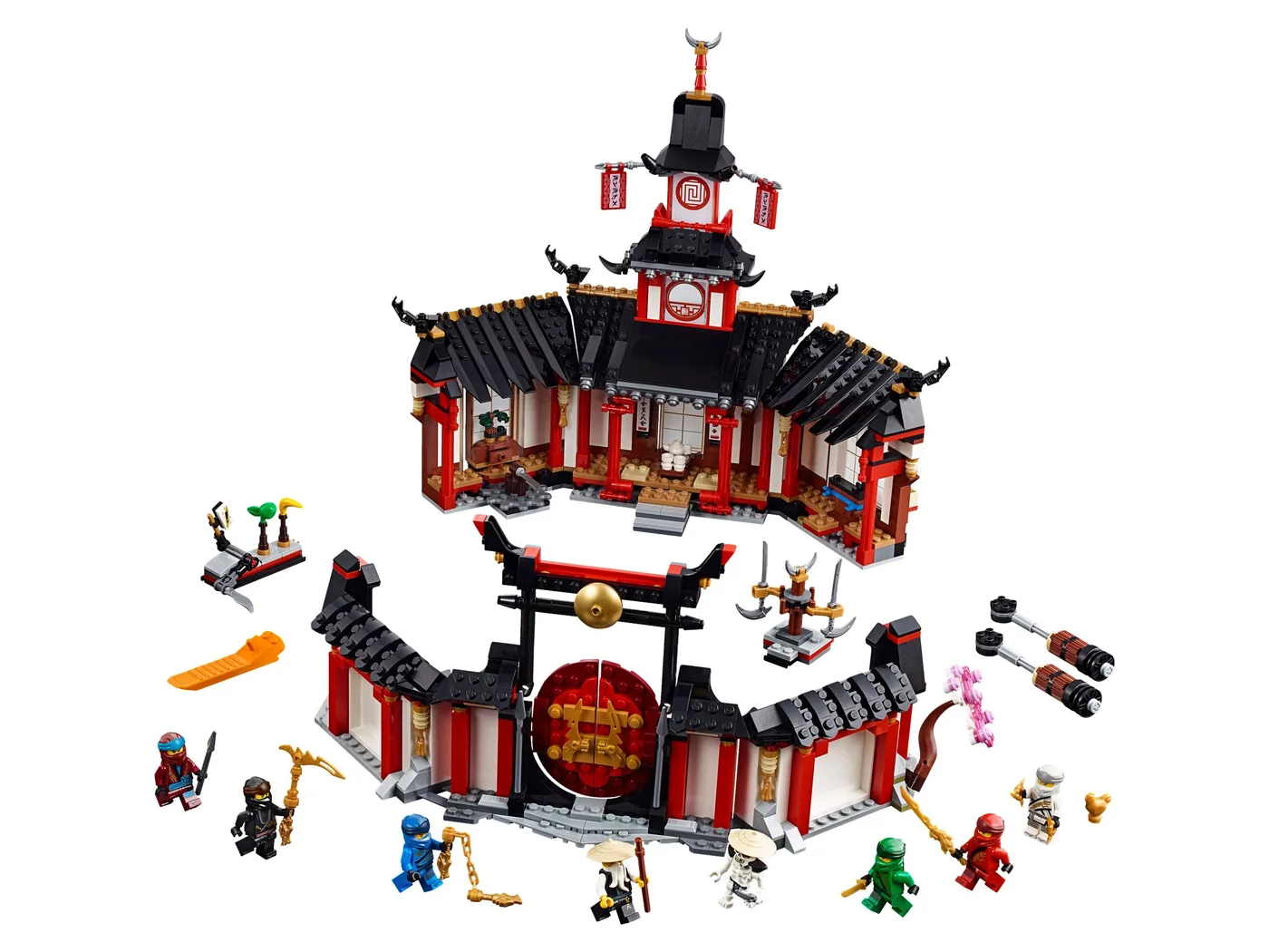 Dans le même style que le LEGO Monastère de Spinjitzu (70670-1) | Brick Broker