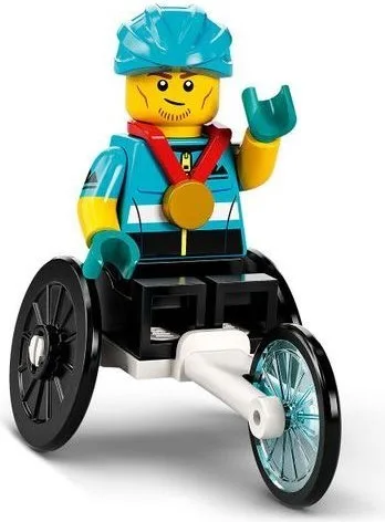 Dans le même style que le LEGO Coureur en Fauteuil Roulant (71032-12) | Brick Broker
