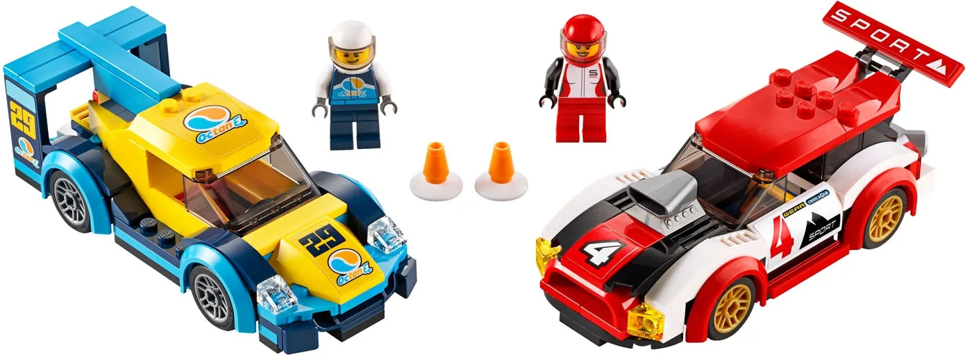Dans le même style que le LEGO Voitures de course (60256-1) | Brick Broker