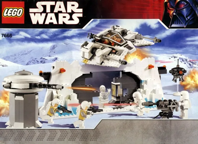 Dans le même style que le LEGO Base rebelle de Hoth (7666-1) | Brick Broker