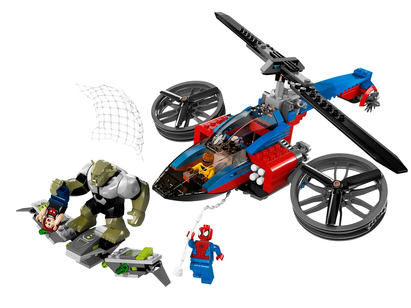 Dans le même style que le LEGO Hélicoptère de secours Spider (76016-1) | Brick Broker
