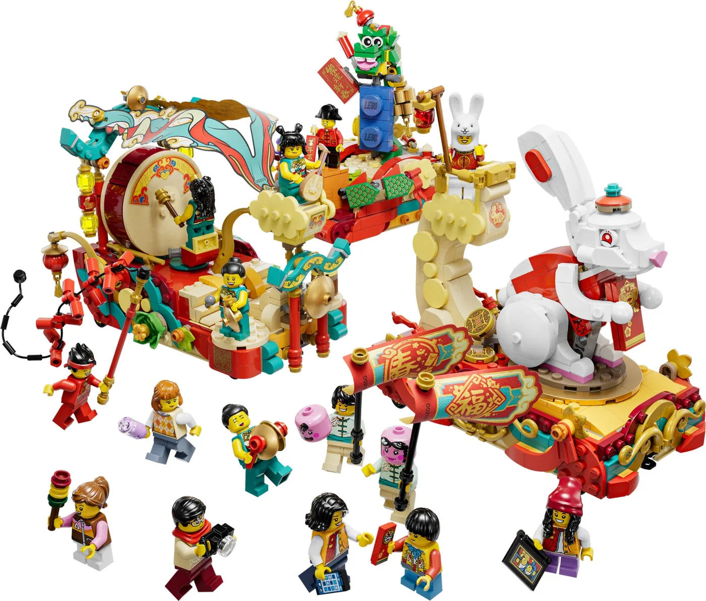 Dans le même style que le LEGO Défilé du Nouvel An Lunaire (80111-1) | Brick Broker