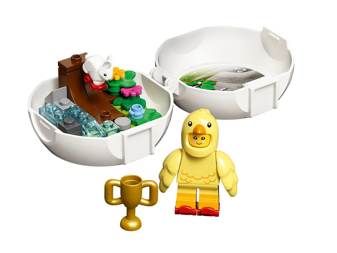 Dans le même style que le LEGO Pod de patinage de poulet (853958-1) | Brick Broker