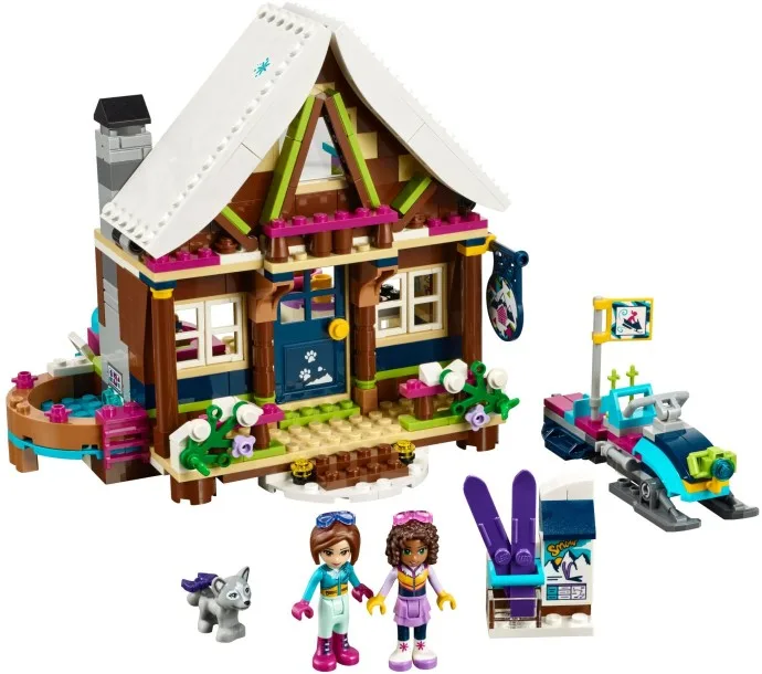 Dans le même style que le LEGO Chalet de la station de ski (41323-1) | Brick Broker