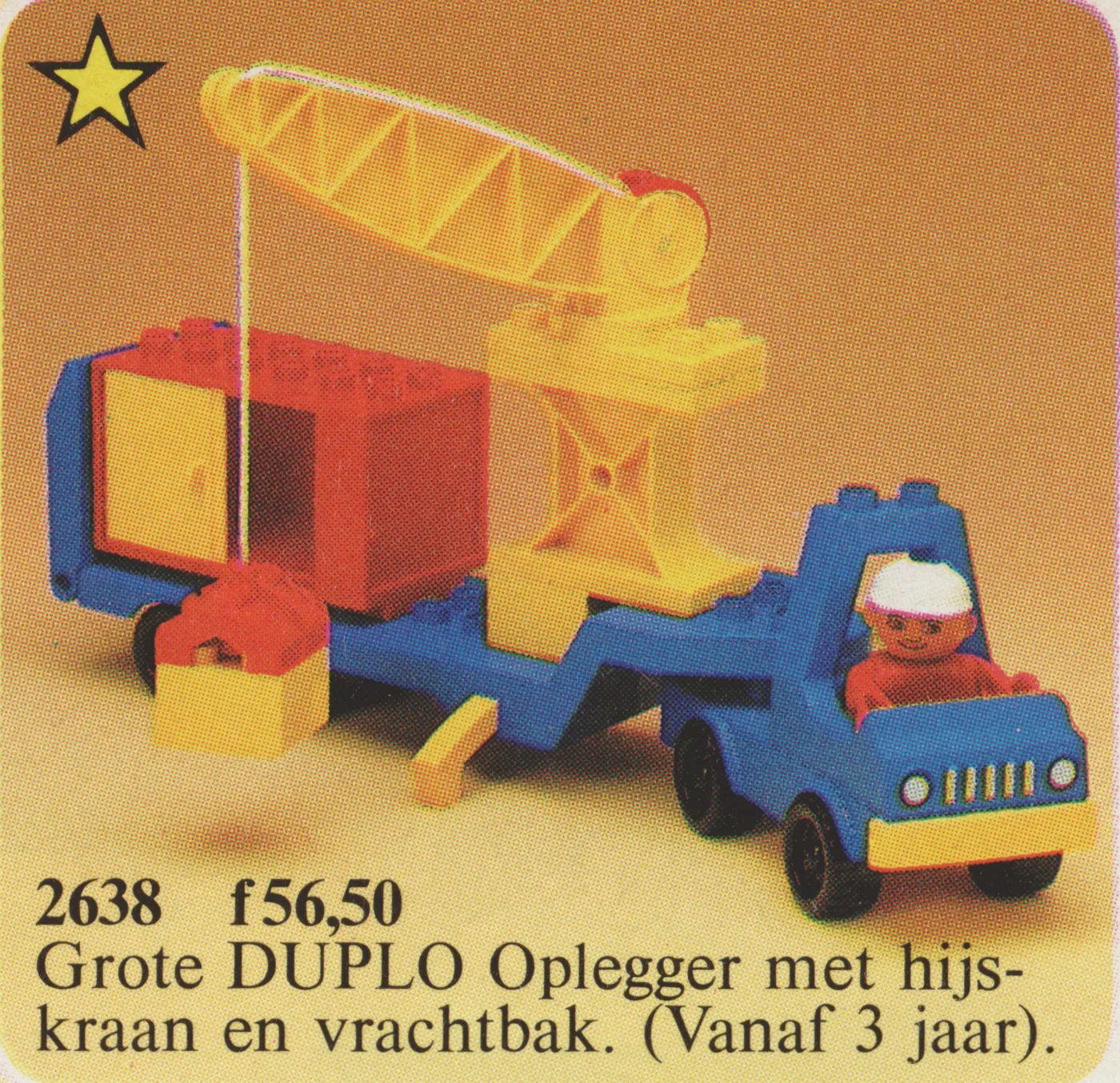 Dans le même style que le LEGO Camion porte-conteneurs (Camion avec grue) (2638-1) | Brick Broker