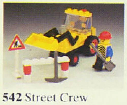 Dans le même style que le LEGO Équipe de Rue (542-1) | Brick Broker