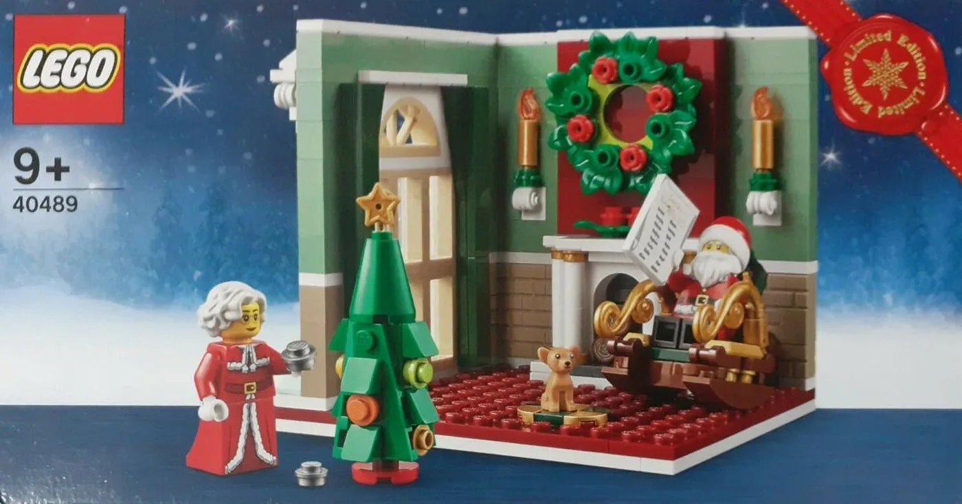 Dans le même style que le LEGO Le salon de M. et Mme Claus (40489-1) | Brick Broker