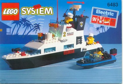 Dans le même style que le LEGO Patrouille Côtière (6483-1) | Brick Broker