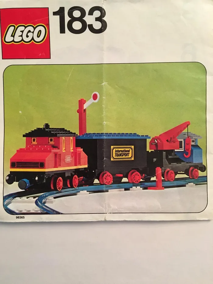 LEGO 183 Ensemble de train complet avec moteur et signal - prix | Brick Broker