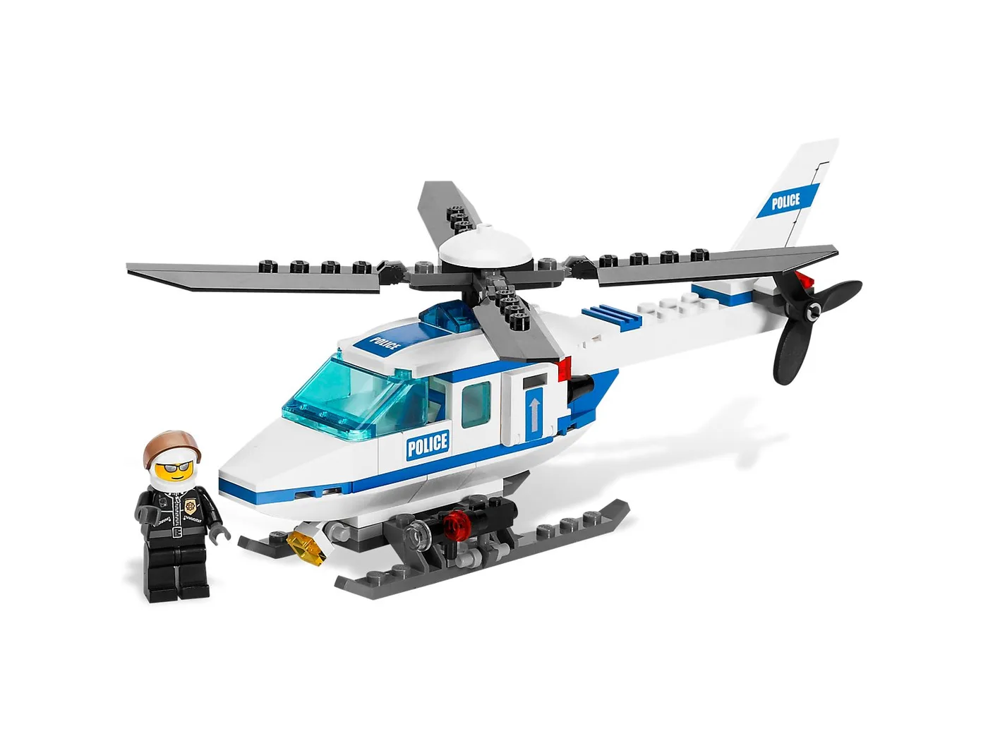Dans le même style que le LEGO Hélicoptère de Police (7741-1) | Brick Broker