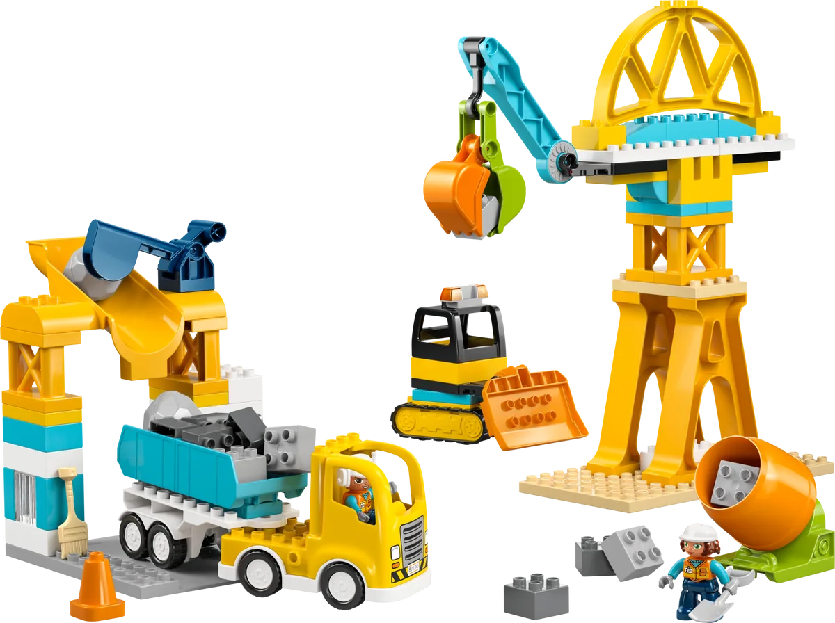 Dans le même style que le LEGO Le chantier et les véhicules de construction 3-en-1 (10476-1) | Brick Broker