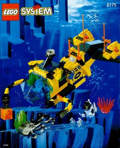 Dans le même style que le LEGO Sous-Marin Explorateur de Cristaux (6175-1) | Brick Broker