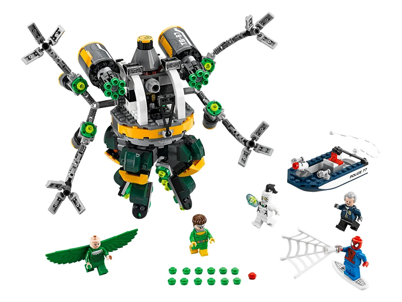 Dans le même style que le LEGO Spider-Man : le piège à tentacules de Doc Ock (76059-1) | Brick Broker