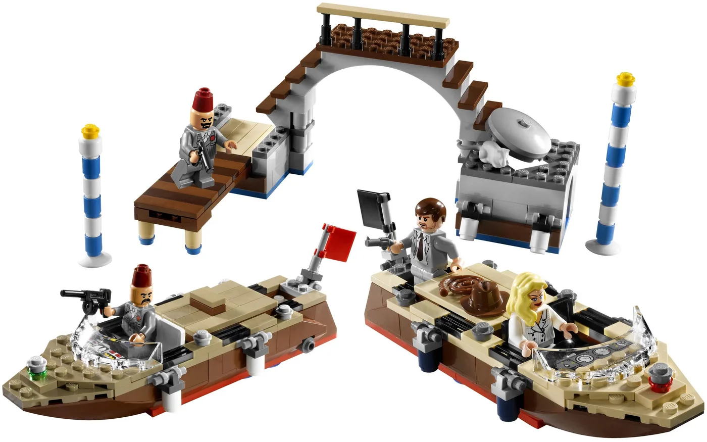 Dans le même style que le LEGO Course-poursuite sur les Canaux de Venise (7197-1) | Brick Broker