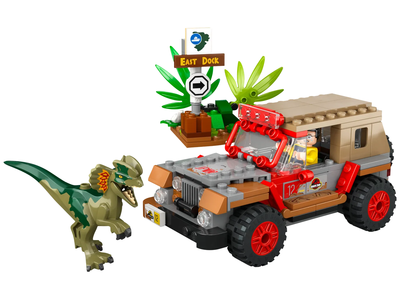 Dans le même style que le LEGO L'embuscade du dilophosaure (76958-1) | Brick Broker