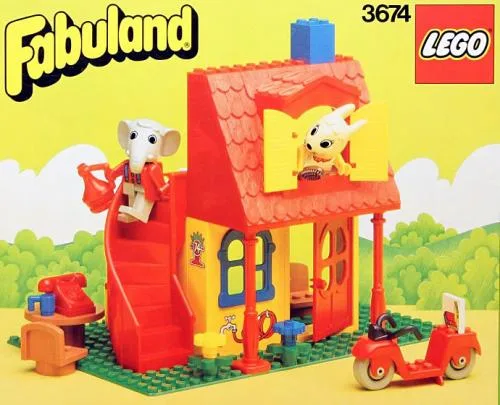 Dans le même style que le LEGO La Nouvelle Maison de Bonnie Bunny (3674-1) | Brick Broker