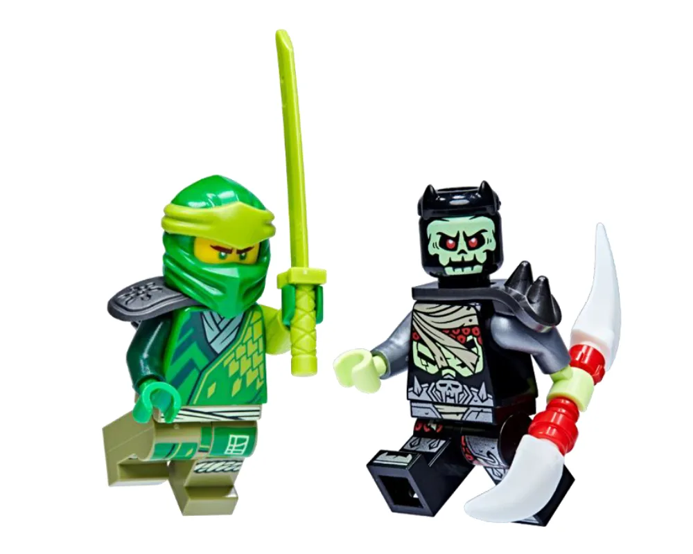 Dans le même style que le LEGO Lloyd contre le Guerrier squelette (L0001326-1) | Brick Broker