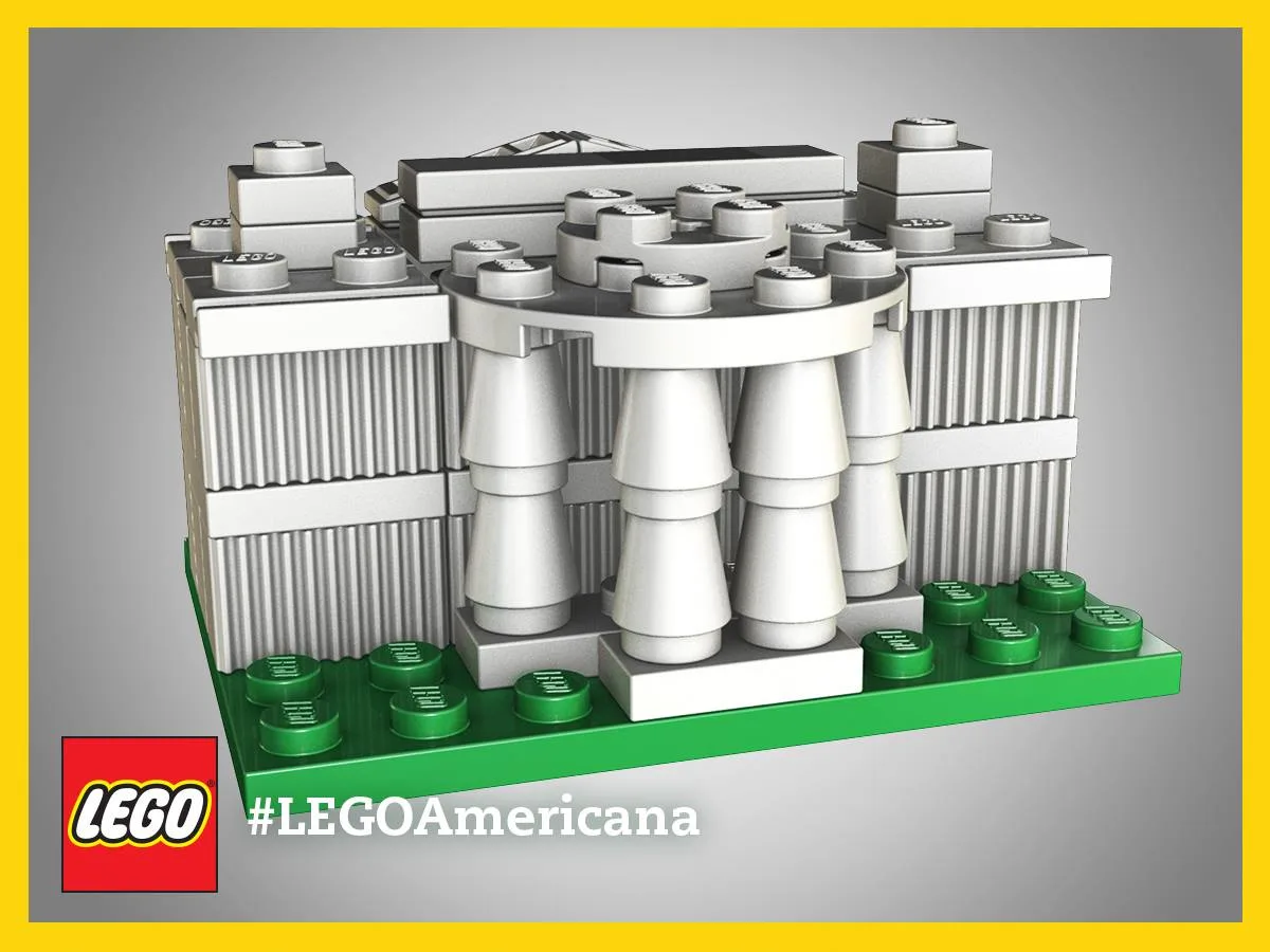 Dans le même style que le LEGO La Maison Blanche (WHITEHOUSE-1) | Brick Broker