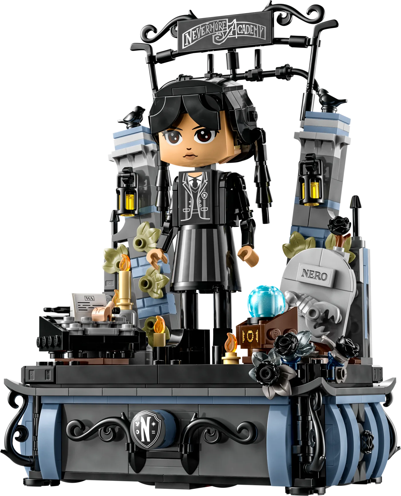 Dans le même style que le LEGO Figurine de Mercredi Addams (76780-1) | Brick Broker