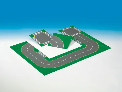 Dans le même style que le LEGO Plaques de route (9373-1) | Brick Broker