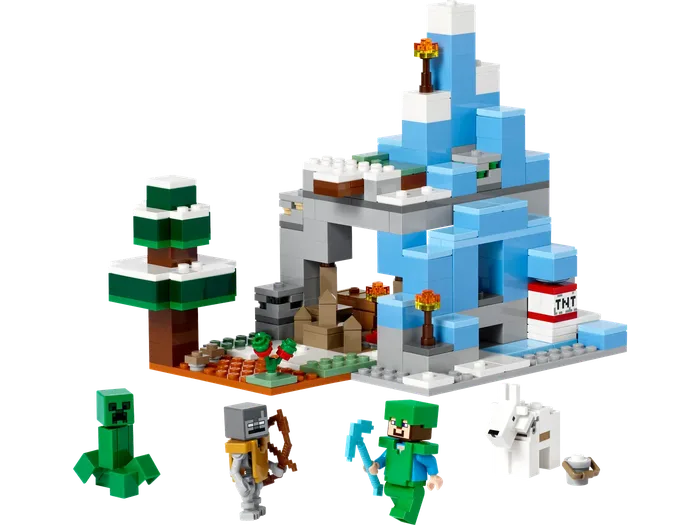 LEGO 21243 Les Pics Glacés - prix et où acheter | Brick Broker