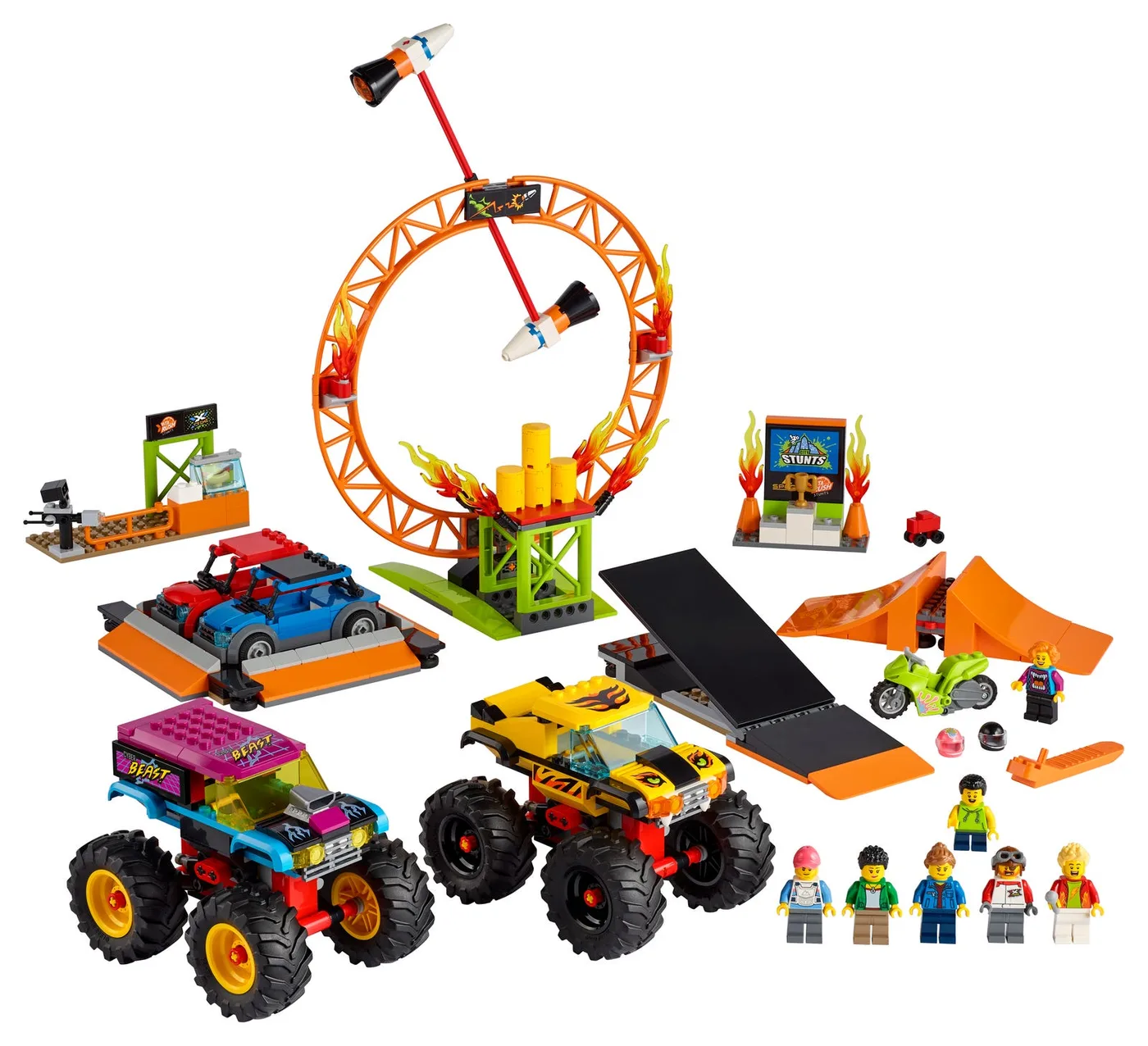 Dans le même style que le LEGO Arène de spectacle de cascade (60295-1) | Brick Broker