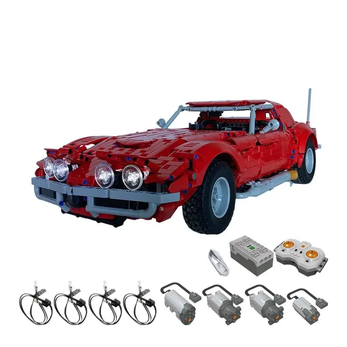 LesDiy Voiture de sport américaine, Muscle Car à l'échelle avec lumières (LESDIY-3549998) - prix | Brick Broker