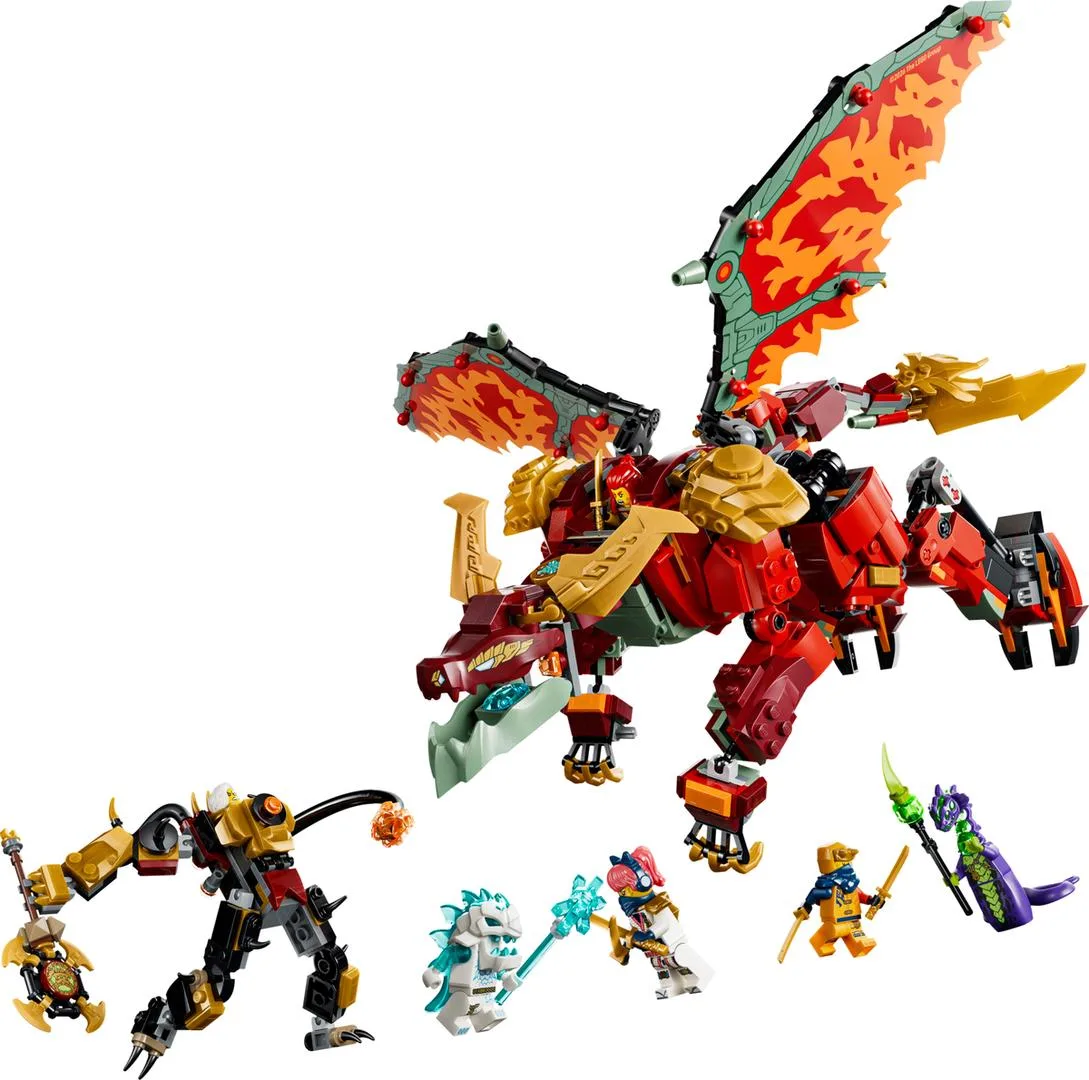 Dans le même style que le LEGO Le robot dragon transformable de Braséra (71868-1) | Brick Broker