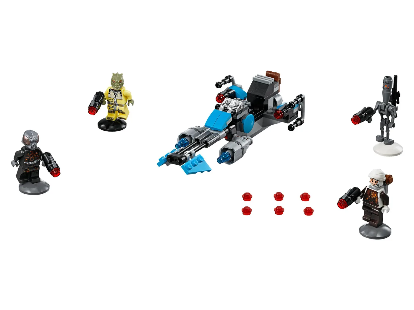 Dans le même style que le LEGO Pack de combat de moto de chasseur de primes (75167-1) | Brick Broker