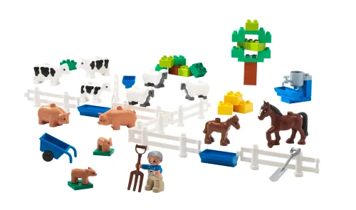 Dans le même style que le LEGO Animaux de la ferme (9228-1) | Brick Broker